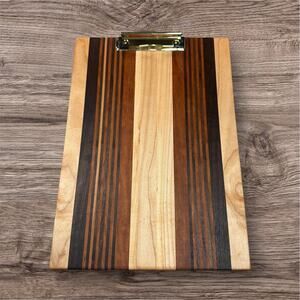 Handcrafted Clipboard Made from Natural Hardwoods Office Standard Gift Idea